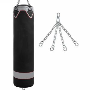 Boxing & MMA Training Punching Bag Set Black