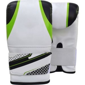 Custom 1GN Bag Gloves (Green-Black-White)
